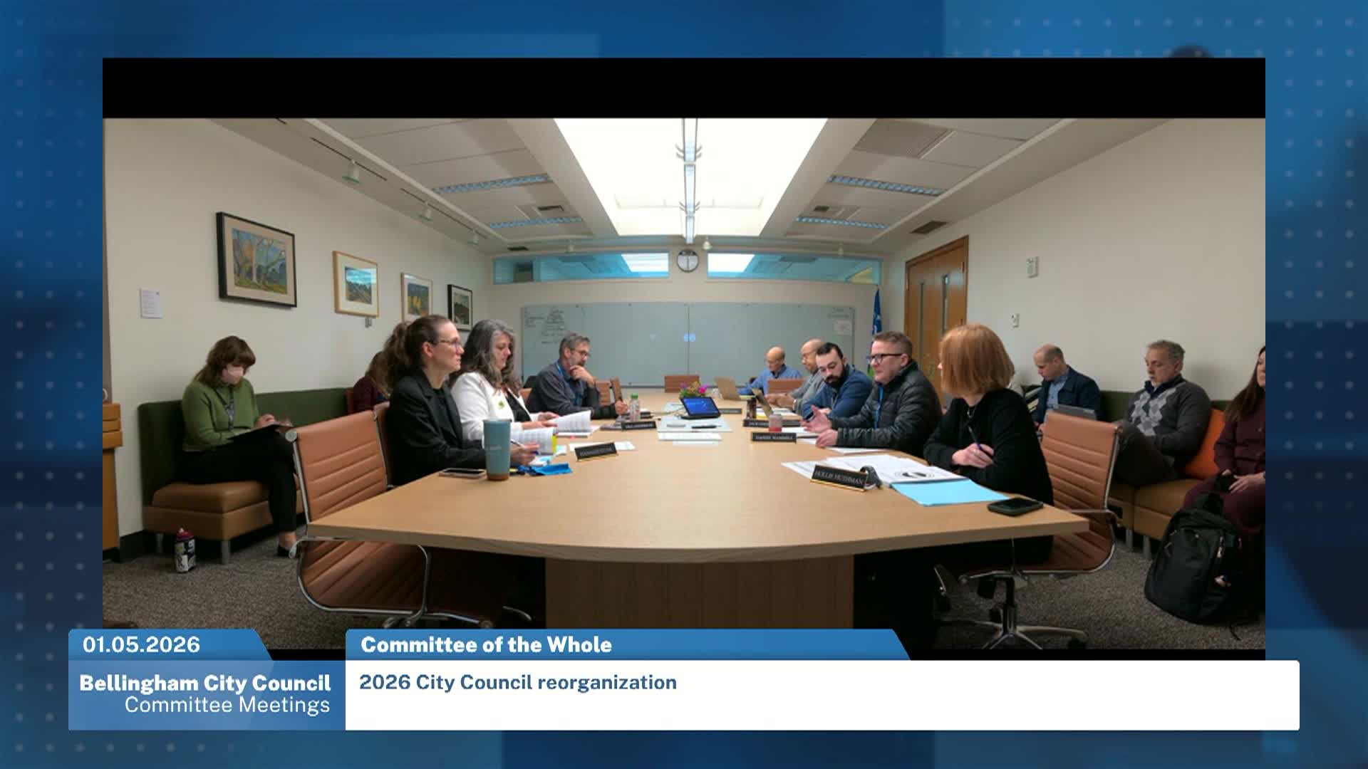 City Council Committee Meetings: January 5th, 2026