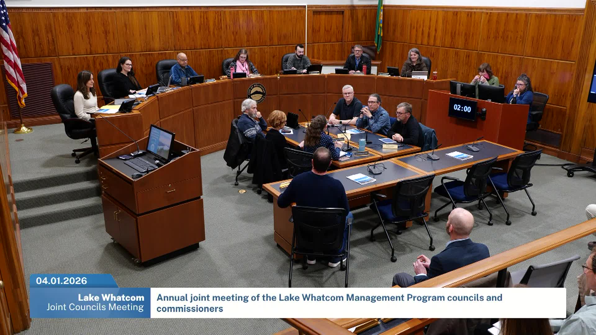 2026 Annual Lake Whatcom Joint Councils and Commissioners Meeting