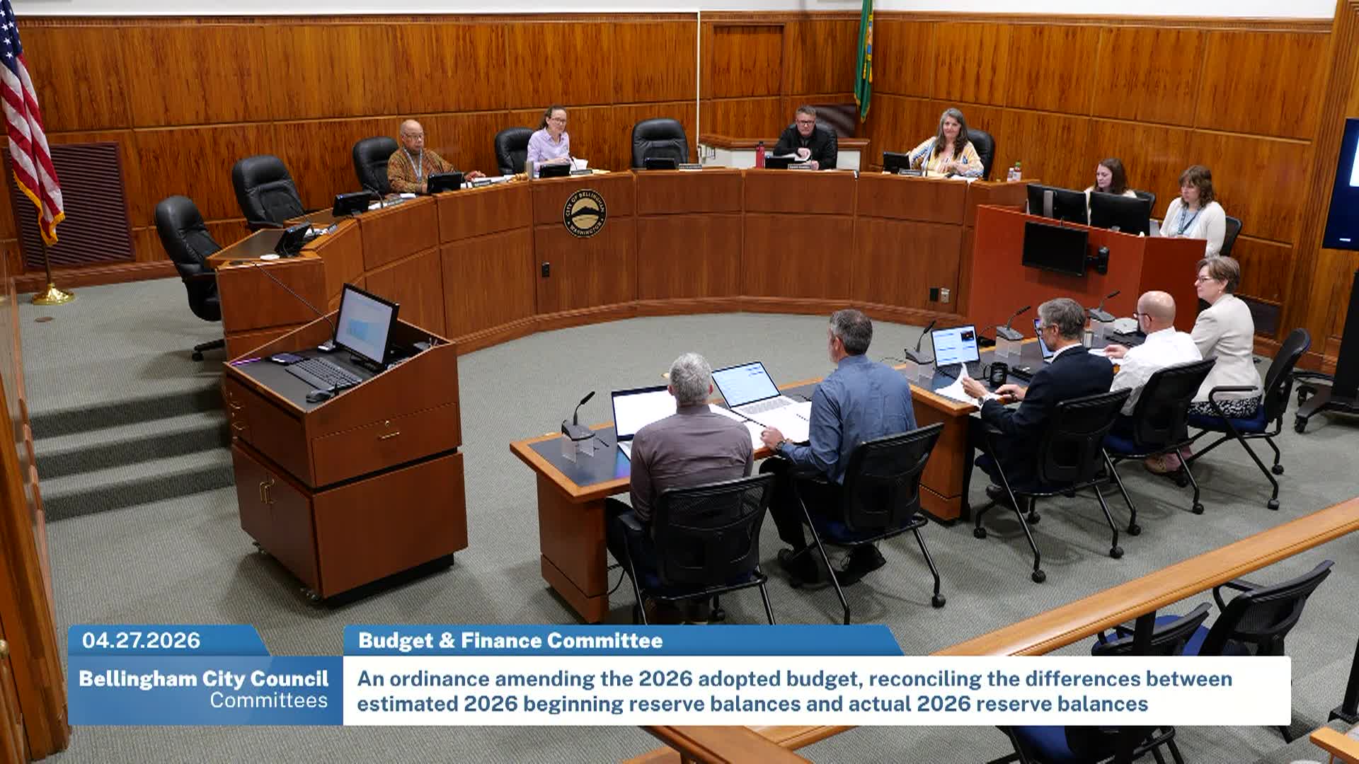 City Council Committee Meetings: April 27th, 2026